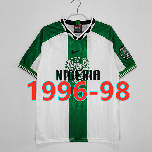 Nigeria Retro TopThai Quality Away Jersey S-4XL