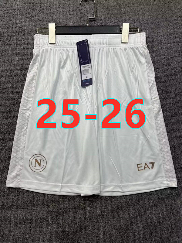 25-26 Napoli Away Fans Version Shorts S-2XL