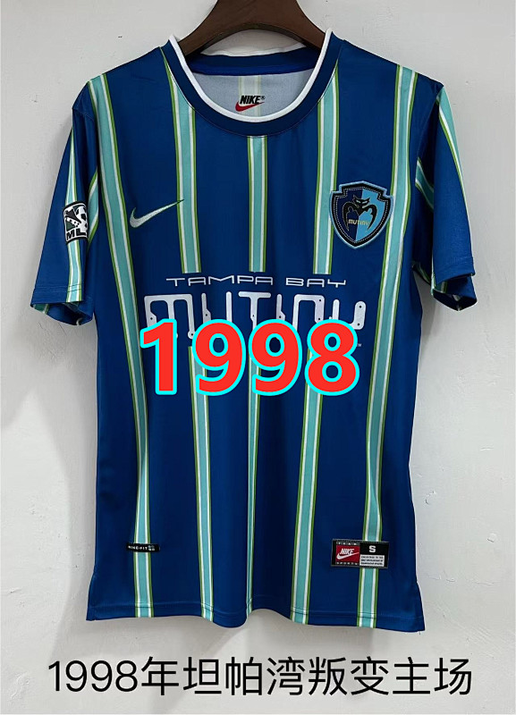 Tampa Bay Mutiny Home Retro Jersey S-2XL