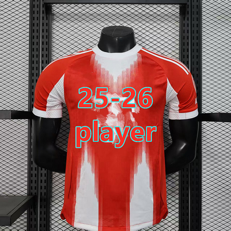 Bundesliga & Ucl 25-26 Bayern Home Player Version Jersey S-4XL