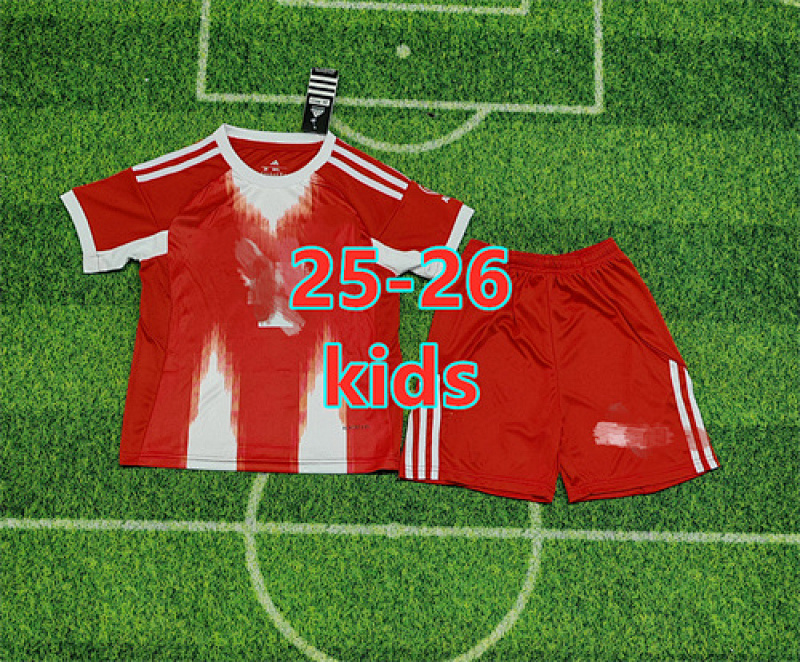 Bundesliga & Ucl 25-26 Bayern Home Kids Jersey+shorts Kit 16 -28