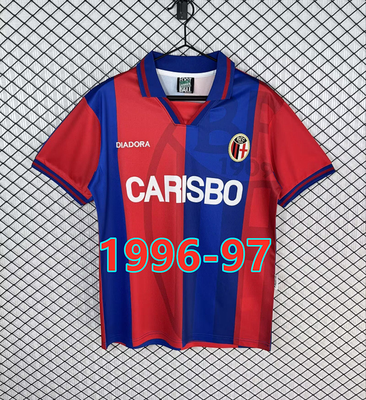 Bologna Home Retro Fans Version Jersey S-2XL