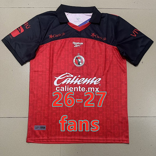 26-27 Tijuana Home Fans Version Jersey S-4XL