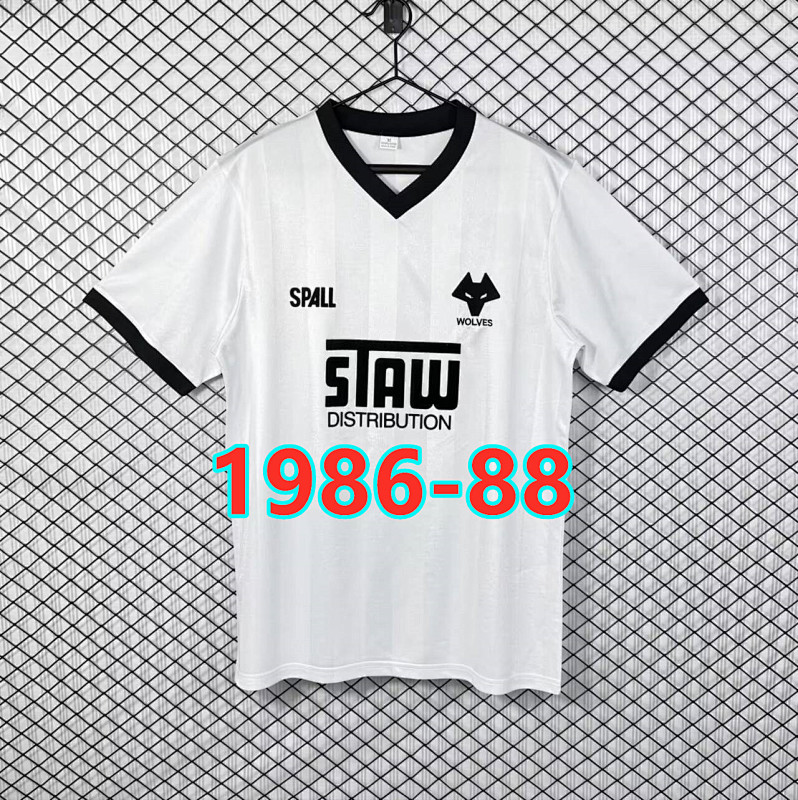 Wolves Away Retro Fans Version Jersey S-2XL