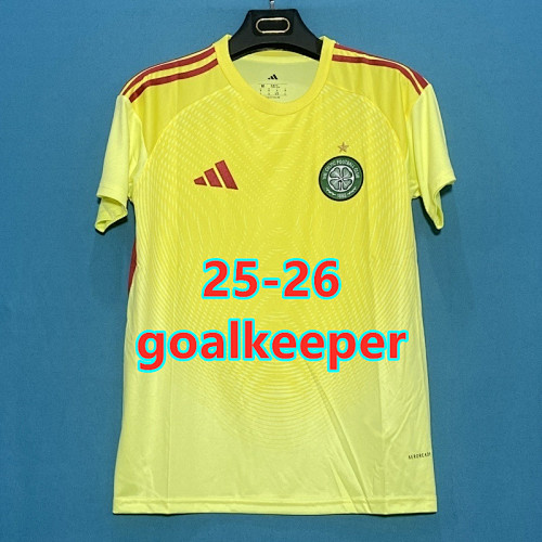 25-26 Celtic Goalkeeper Fans Version Jersey S-4XL