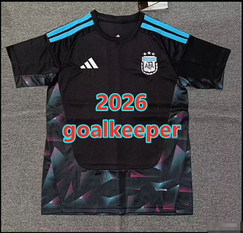 Argentina Goalkeeper Fans Version Jersey S-4XL