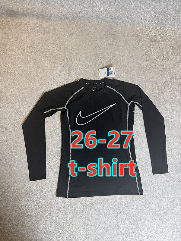 Nike 26-27 N-K Long Sleeve T-shirt Jersey S-3XL T