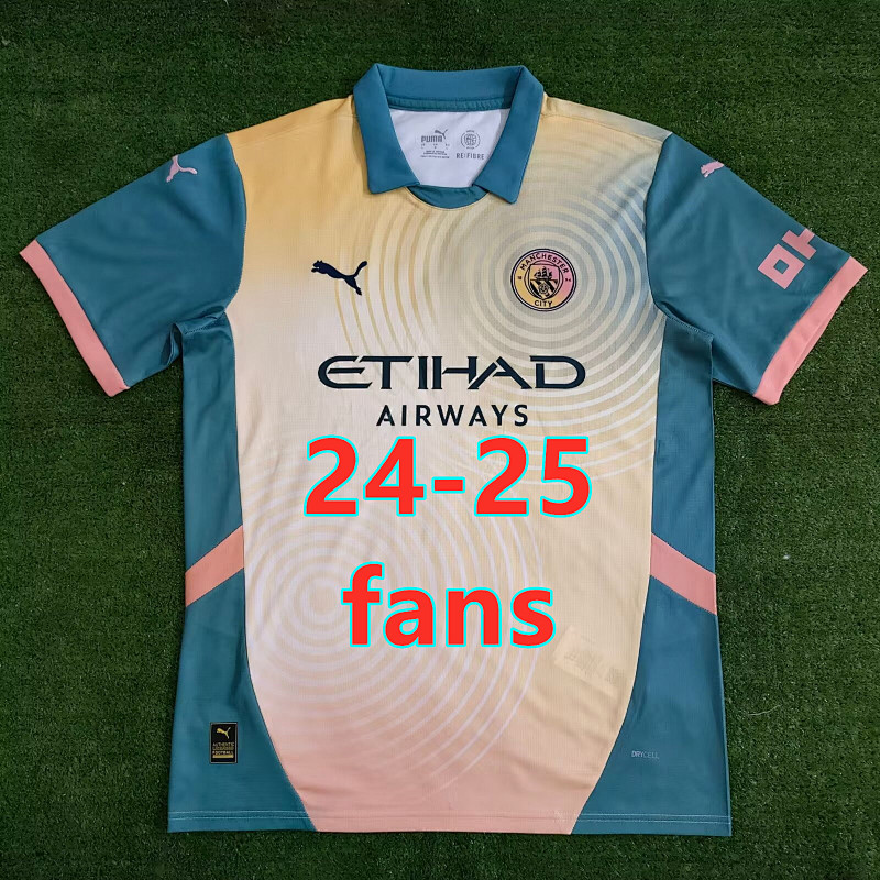 24-25 Manchester City 4th Fans Version Jersey S-2XL