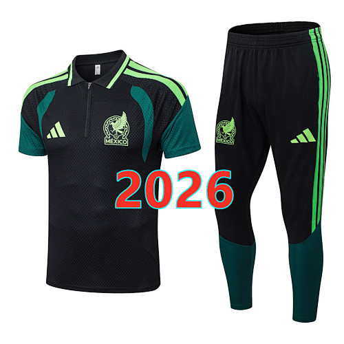 Mexico Player Short Sleeve+pants Kit S-4XL