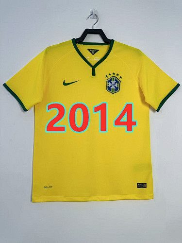 Brazil Home Retro Jersey S-2XL