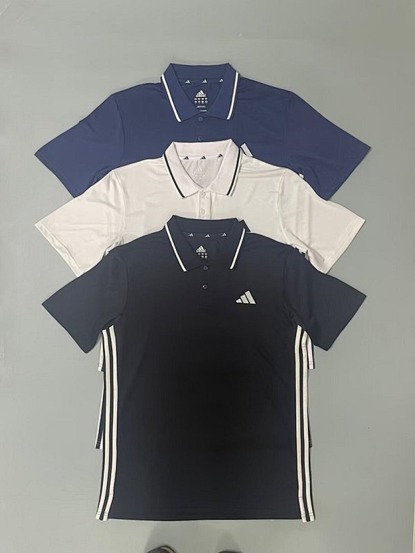 Adidas 26-27 A-D Short Sleeve Polo Jersey S-2XL Polo