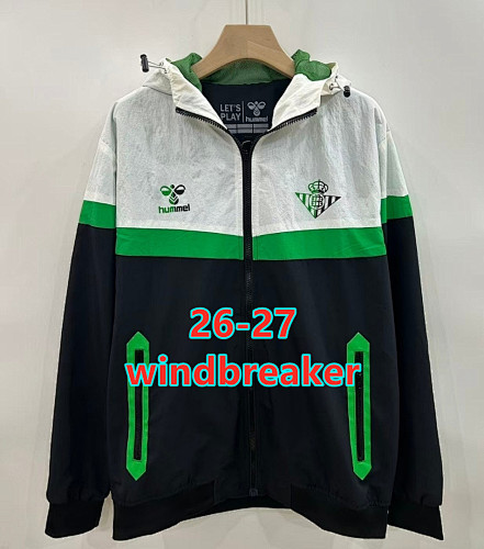 26-27 Real Betis Windbreaker S-2XL