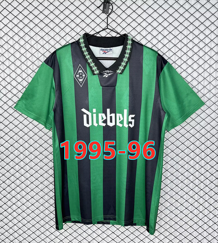 Monchengladbach Away Retro Fans Version Jersey S-2XL