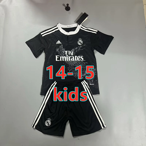 14-15 Real Madrid Third Kids Retro Jersey 16 -28