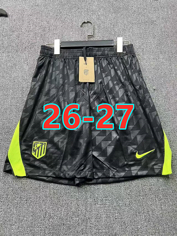 26-27 Atletico Madrid Away Fans Version Shorts S-2XL