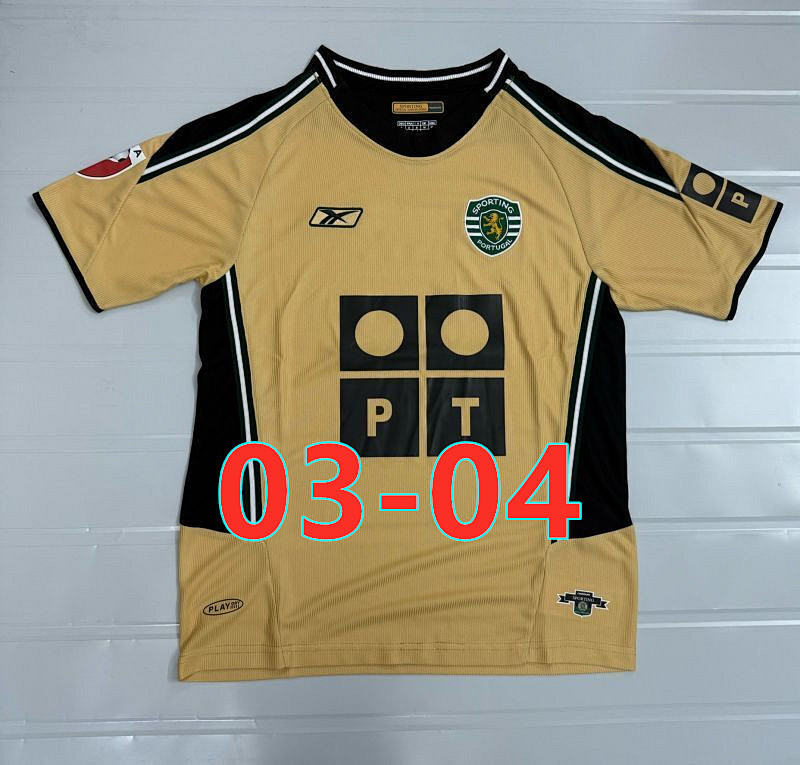 25-26 Sporting CP Away Retro Jersey S-2XL