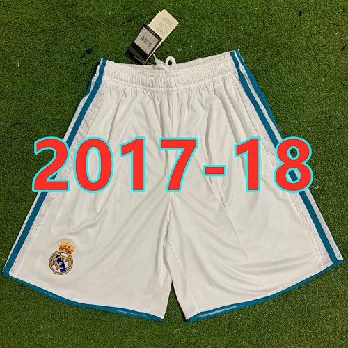 Real Madrid Retro S-Xxl Home Shorts