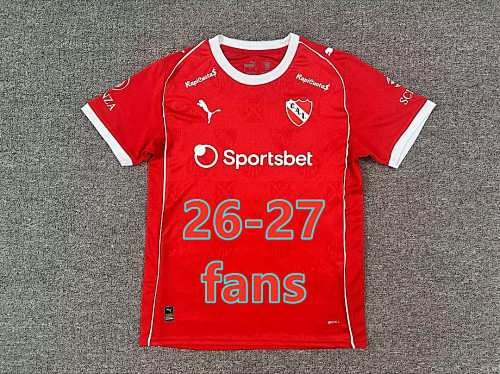 26-27 Club Atlético Independiente Home Fans Version Jersey S-4XL