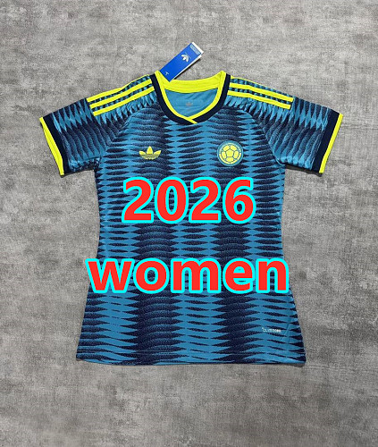 Colombia Away Women Fans 32 Team Jersey S-2XL 32
