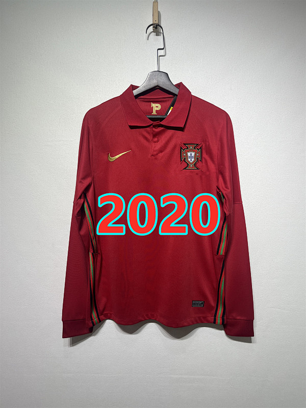 Portugal Home Retro Long Jersey S-2XL