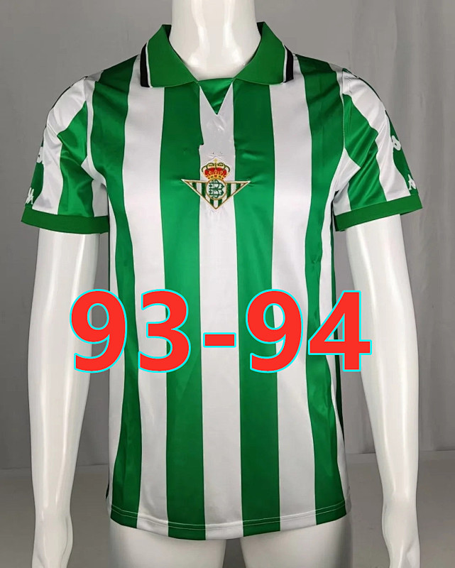 Real Betis Retro Home Jersey S-2XL