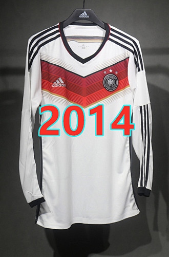 Germany Home Retro Long Sleeve Jersey S-2XL