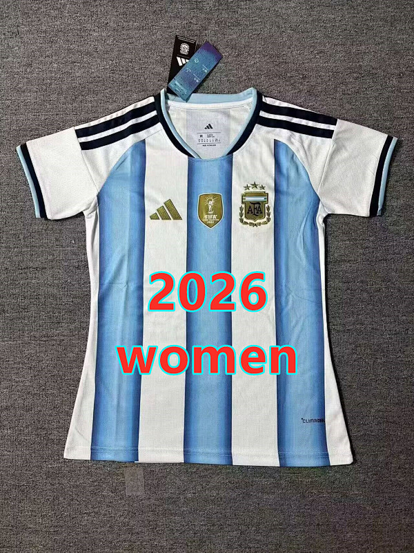 Argentina Home Women Jersey S-2XL