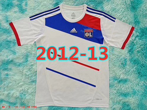 Lyon Retro TopThai Quality Home Jersey S-2XL