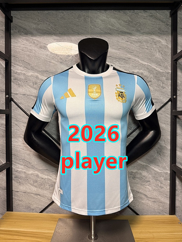 Argentina Special Edition Player Version Jersey S-3XL