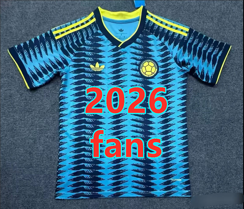 Colombia Away Fans 32 Teams Jersey S-4XL 32