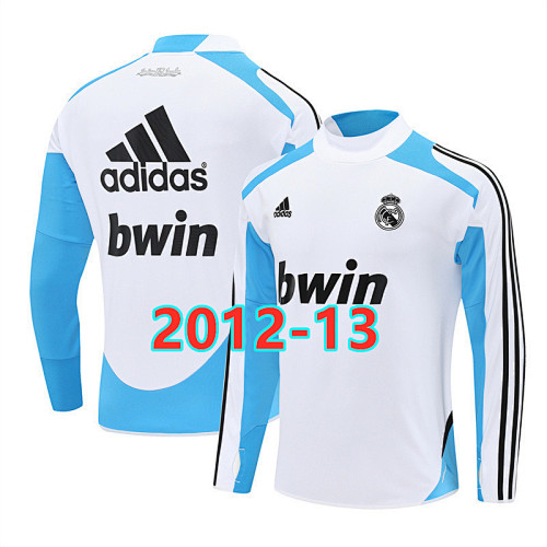 Real Madrid Retro Long Sleeve Tracksuit S-2XL