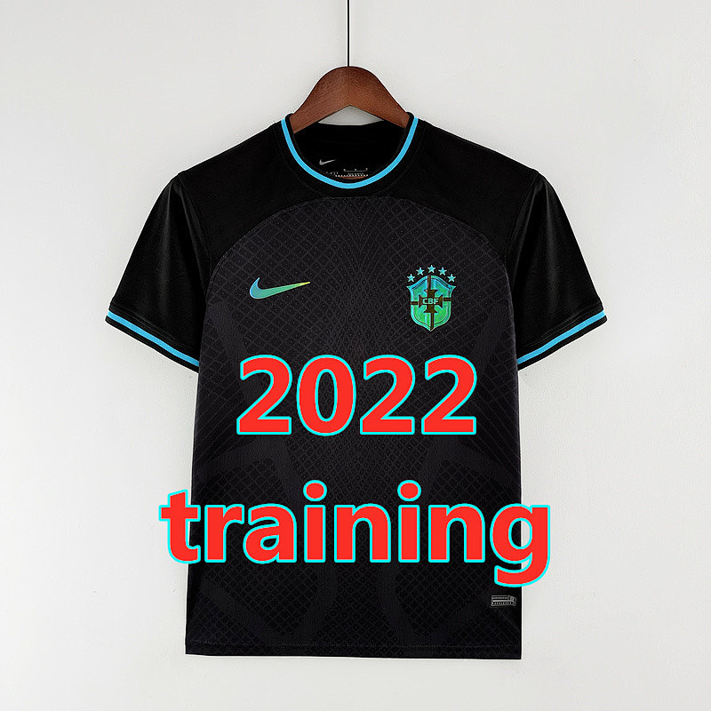 Brazil Short Sleeve Training S-2XL Jersey