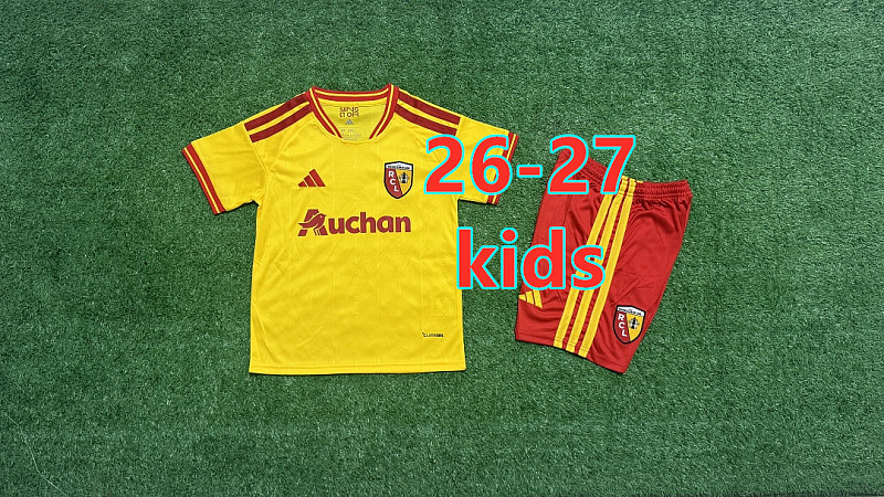 26-27 Lens Home Kids Jersey+shorts Kit 16 -28