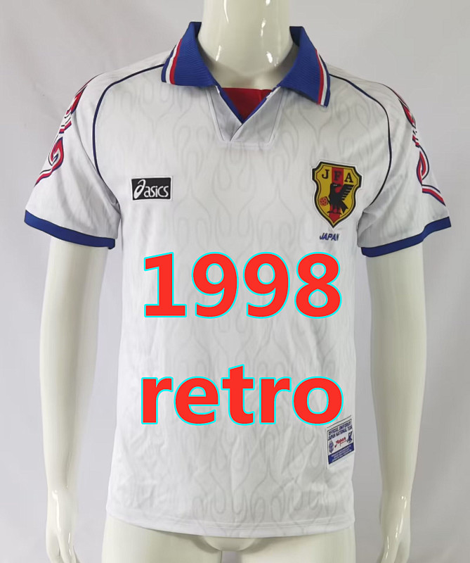 Japan Short Sleeve Retro Away Jersey S-Xxl