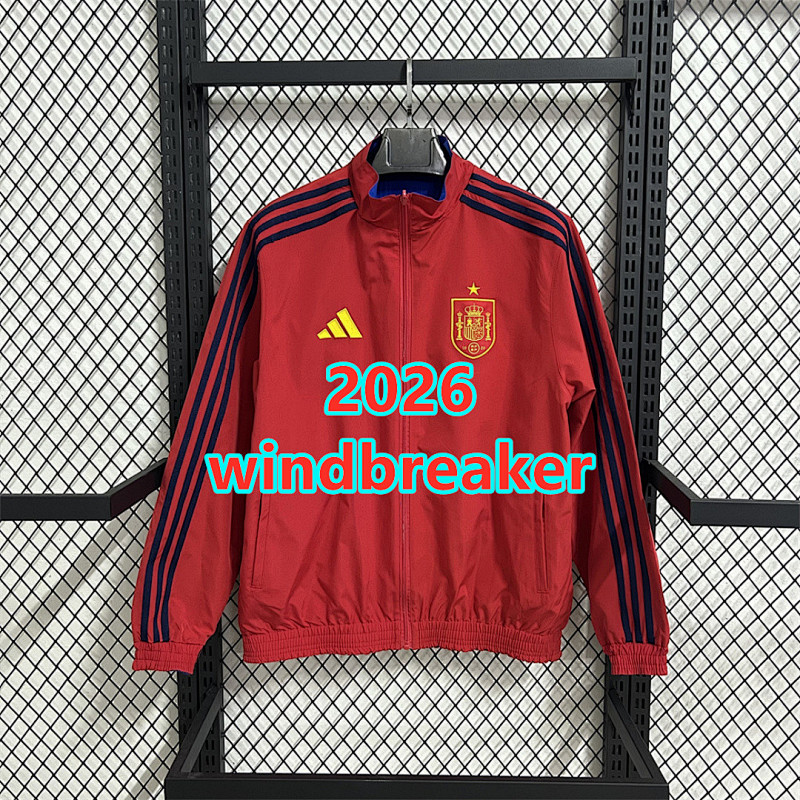 Spain Reversible Windbreaker S-3XL