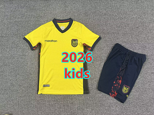 Ecuador Home Kids Jersey+shorts Kit 16 -28