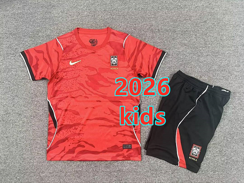 Korea Home Kids Jersey+shorts Kit 16 -28