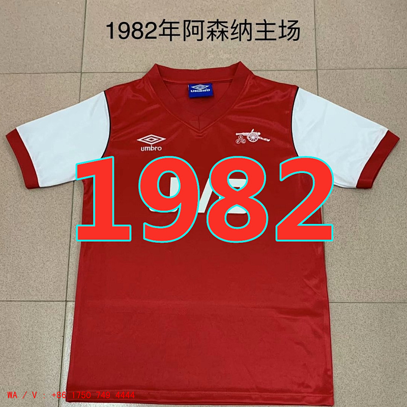 Arsenal Retro TopThai Quality Home Jersey S-2XL