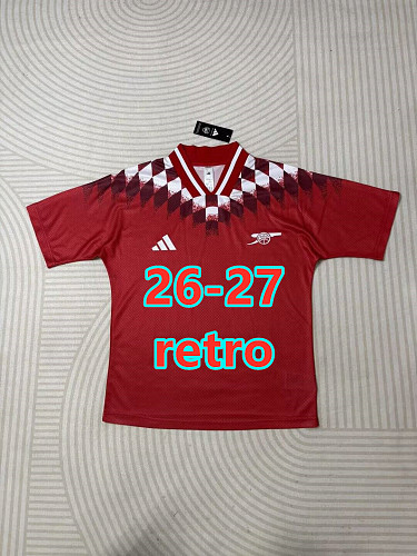 26-27 Arsenal Retro Fans Version Jersey S-2XL