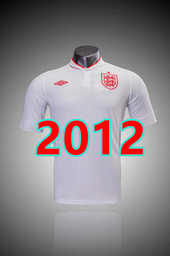 England Retro TopThai Quality Home Jersey S-2XL