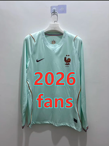 France Away Fans Long 8 Teams Jersey S-4XL 8