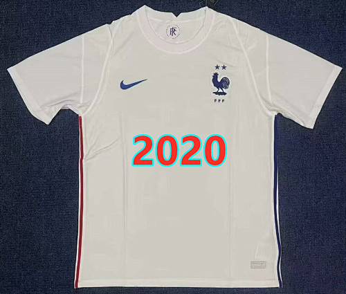 France Away Retro Fans Version Jersey S-2XL