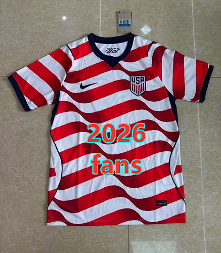 United States Home Fans Version Jersey S-4XL
