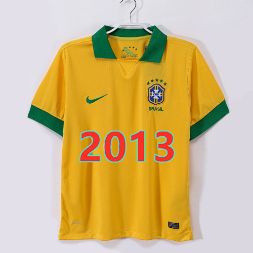 Brazil Home Retro Jersey S-2XL