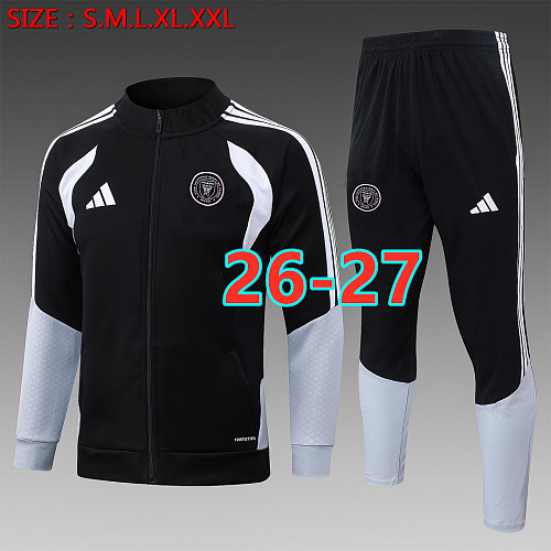26-27 Inter Miami Long Zipper Jacket S-2XL