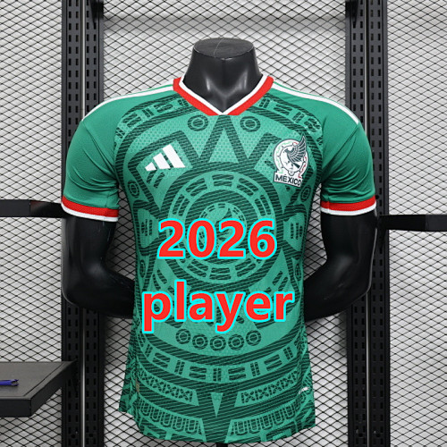 Mexico Home Player Version Jersey S-4XL