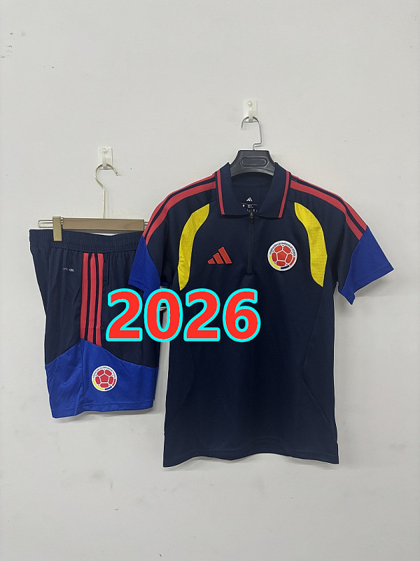 Colombia Polo Short Sleeve Tracksuit Kit S-3XL Polo