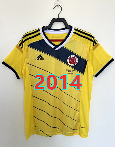 Colombia Home Fans Version Retro Jersey S-2XL