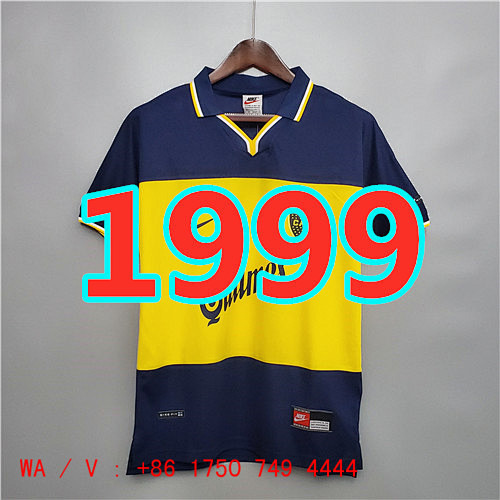 Boca Juniors Retro S-Xxl Home Jersey