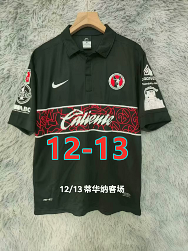 12-13 Tijuana Away Retro Fans Version Jersey S-2XL